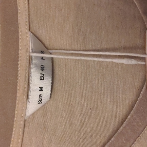 Tendency NWT Medium Unique Sparkly long sleeve shirt sheer sleeves - Picture 8 of 16